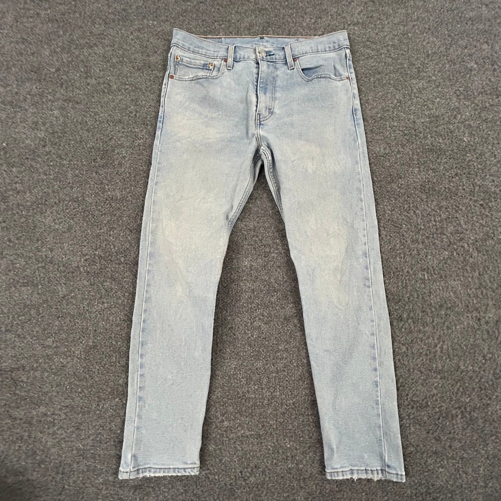 Levi's Jeans Mens Size 31 Light Wash 512 Slim Taper Casual Denim Blue Pants